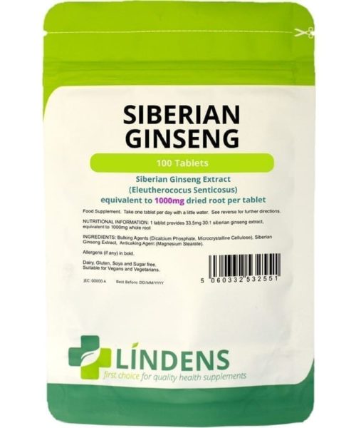 Lindens Siberian Ginseng Tablets