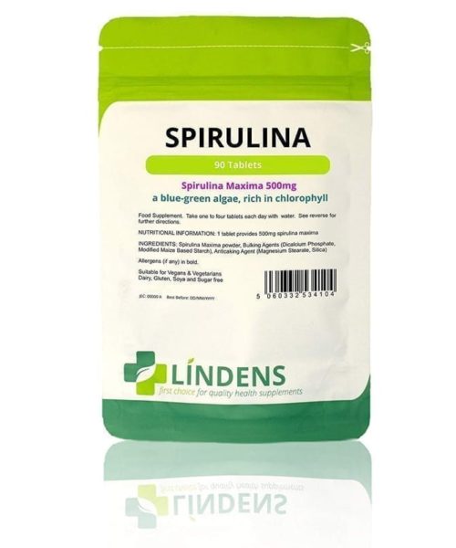 Lindens Spirulina Tablets 500mg
