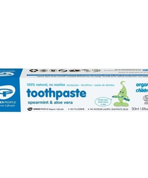 Green People Organic Children's Toothpaste Spearmint & Aloe Vera
