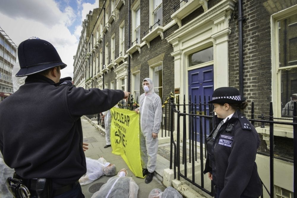 Protest Picture from MyGreenPod Sustainable News