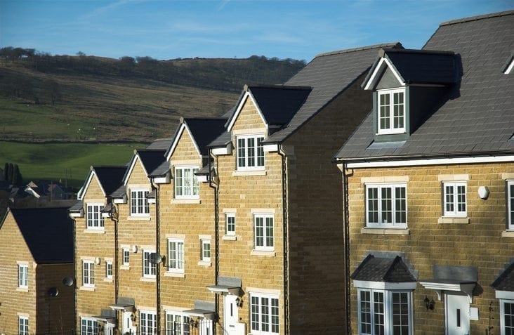 New affordable houses in the rural Peak District