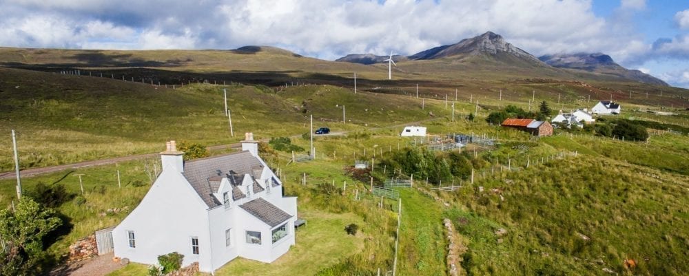 Coigach wind turbine