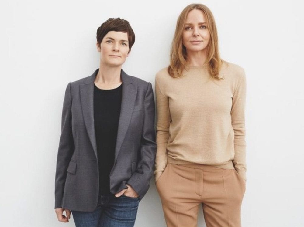 Ellen MacArthur and Stella McCartney