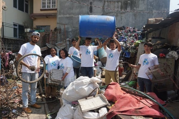 Reduce, reuse and recycle in Nepal