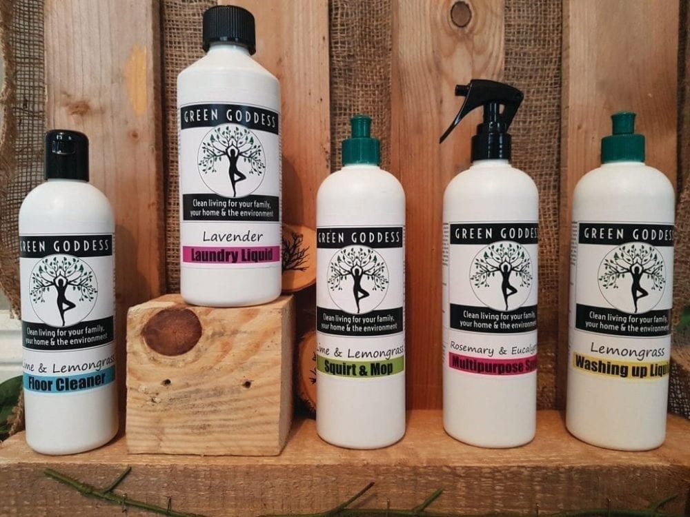 Green Goddess cleaning products