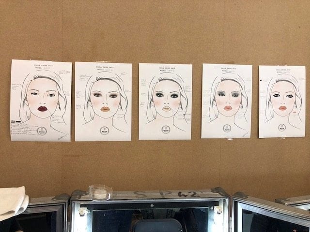 Martina's natural beauty looks for the Paula Knorr presentation