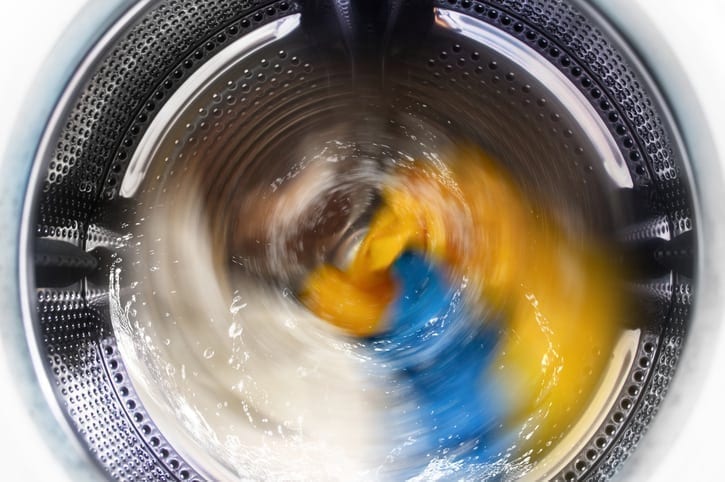 Laundry and microplastics