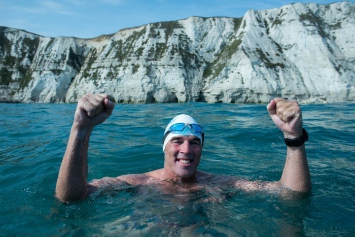 Lewis Pugh completes the Long Swim