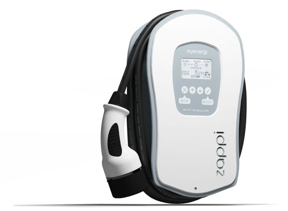 The zappi EV charger from myenergi