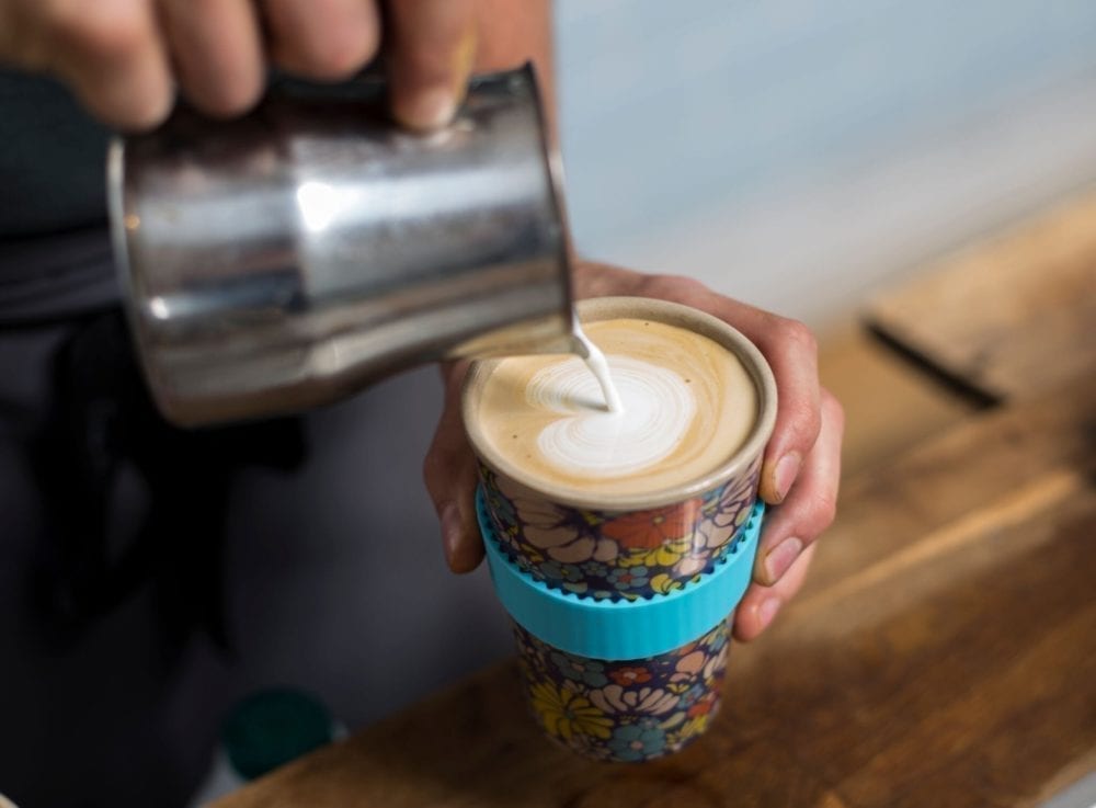 Picking an eco coffee cup