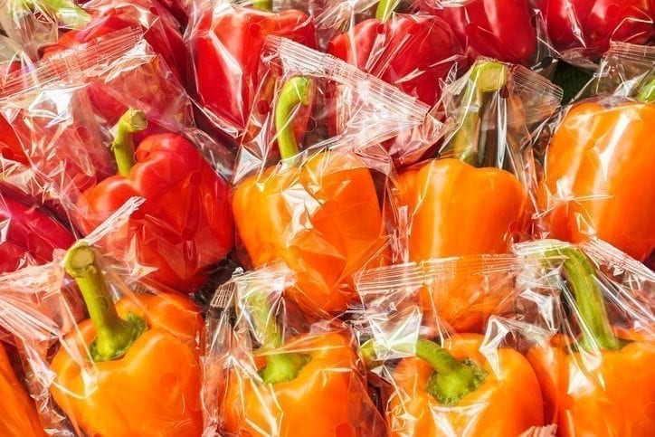 Plastic and food waste