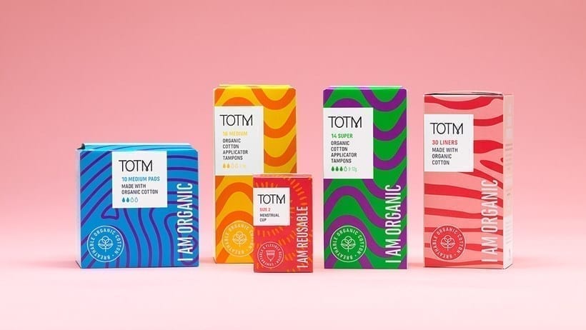 Reduced plastic femcare at Tesco