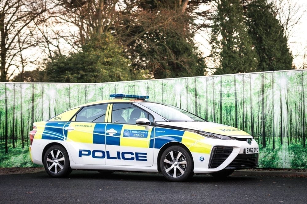 The Met Drives for a Cleaner London with 11 Toyota Mirai Fuel Cell Electric Vehicles