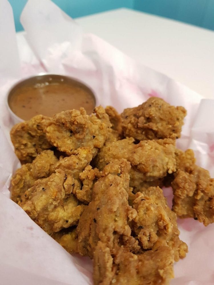 Vegan chicken from Burger Lolz, Sheffield