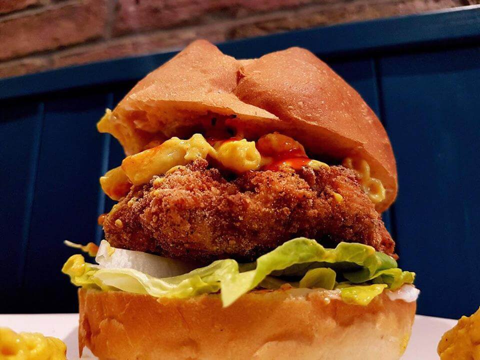 Vegan chicken from Happy Friday Kitchen, Oxford