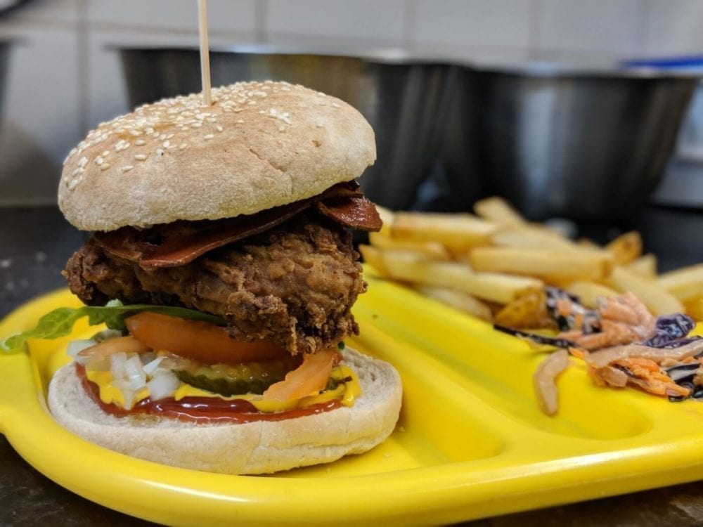 The Caledonia, Liverpool, Chimken BLT