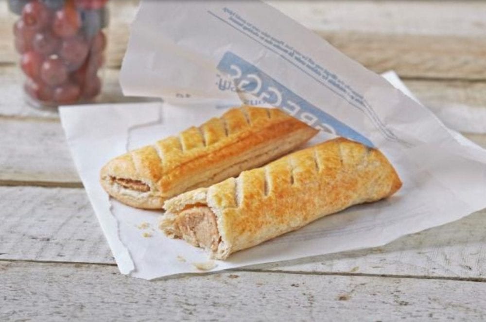 Will Greggs offer a vegan sausage roll?