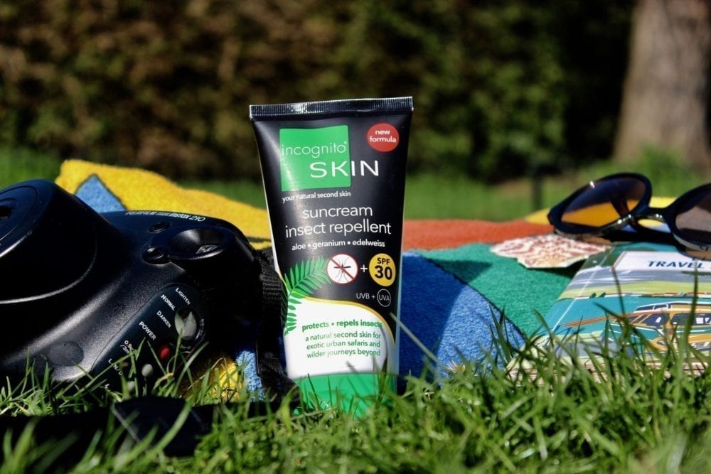 incognito suncream insect repellent