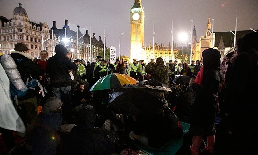 occupy protesters Picture from MyGreenPod Sustainable News