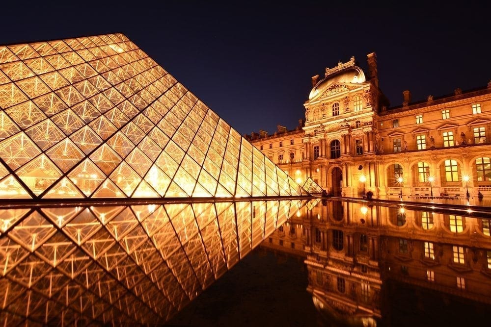Protest at the Louvre Picture from MyGreenPod Sustainable News