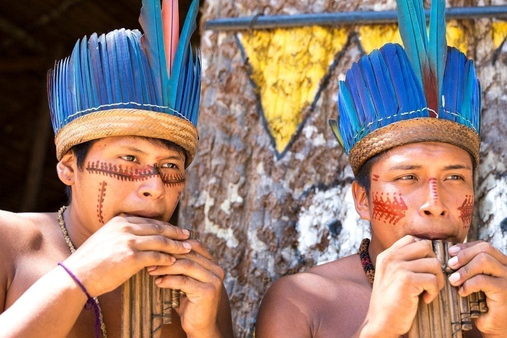 Indian Facepaint Picture from MyGreenPod Sustainable News