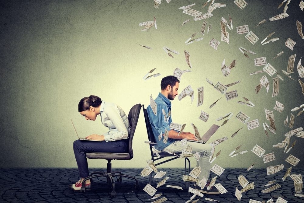 The Gender Pay Gap Sale. Picture from MyGreenPod Sustainable News