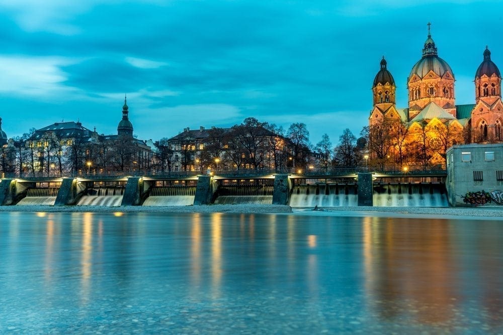 River Isar in Munich