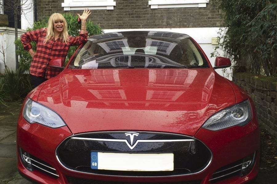 The Tesla test drive - Jo Wood