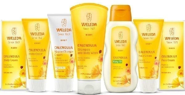 Weleda baby range