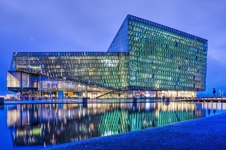 Harpa Concert Hall, Reykjavik, Iceland