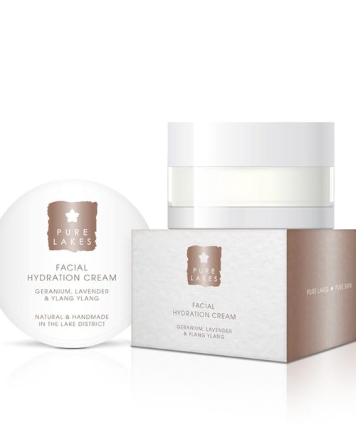 Pure Lakes Geranium, Lavender & Ylang Ylang Facial Hydration Cream