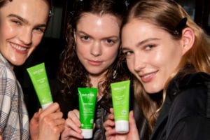 Backstage at LFW