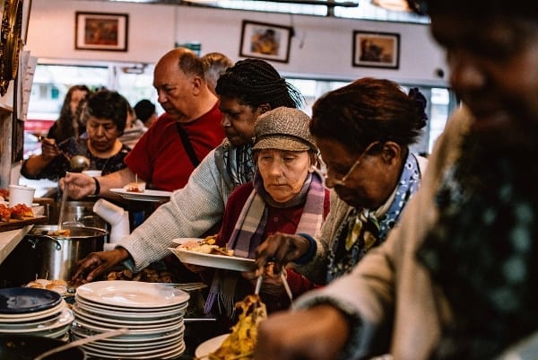 Feeding communities