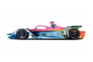 Formula E kids' art comp