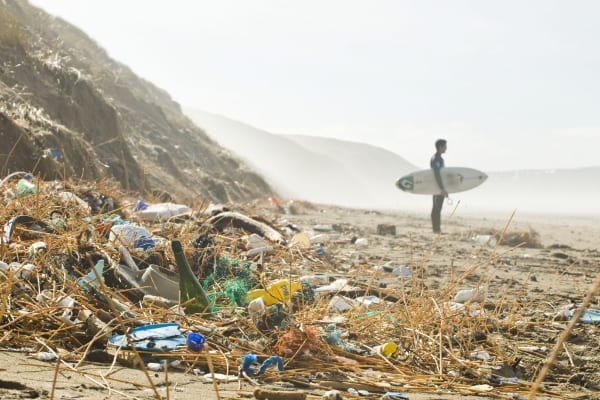 plastics protest