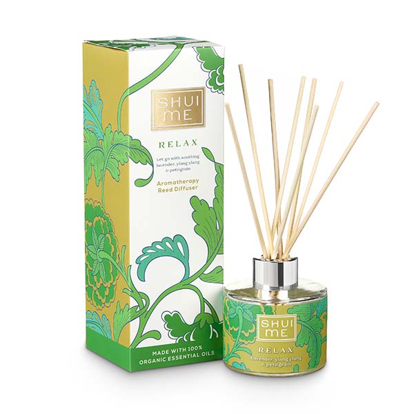 Shui Me Relax Organic Reed Diffuser 100ml 600x600