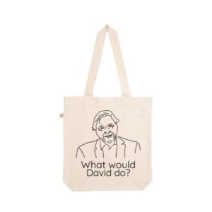 Artful Sonder What Would David Do Tote Bag