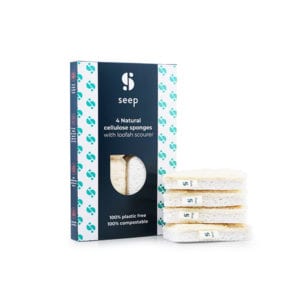 The Seep Company Sponge With Loofah Scourer