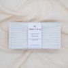Vesta Living Baby Wipes Grey Stripe