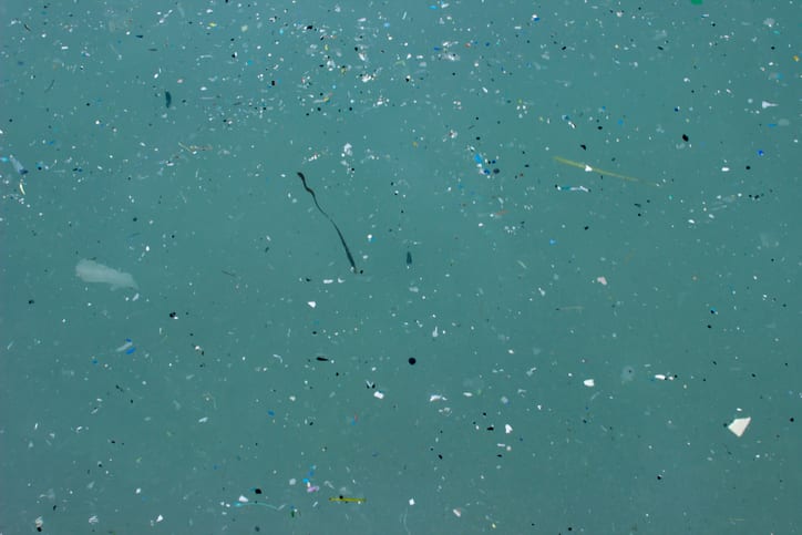 Chemicals in microplastics