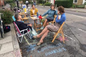 A community parklet