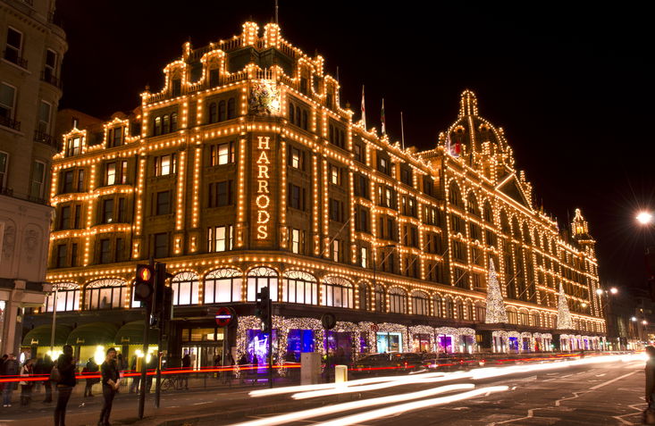 Selling fur at Harrods