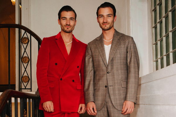 Model twins Brett and Scott Staniland