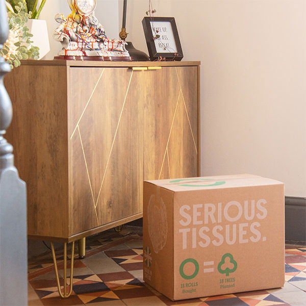 Serious Tissues Toilet Roll Hero