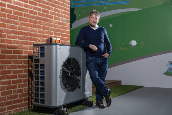Greg Jackson at Octopus Energy's Heat Pump Centre