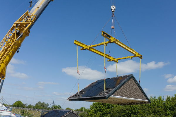 Installing a solar roof on an lke ZERO home