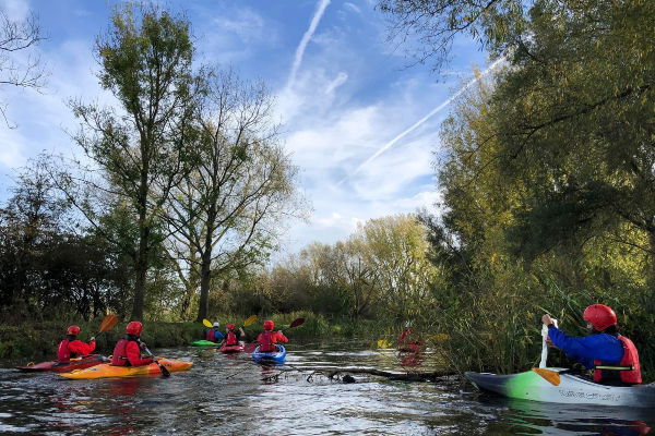 University of Oxford Student Ambassador Litter Picking Kayak Project