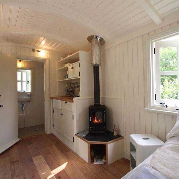 MyGreenPod Hero Yorkshire Hut Company Double Glazed Shepherd's Hut